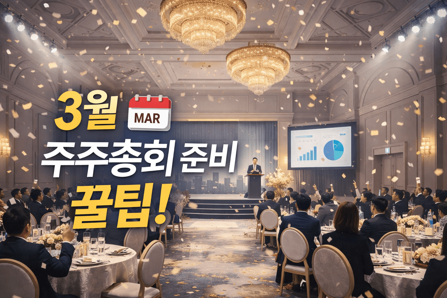 📈 3월 주주총회 준비 어디서하지 ?